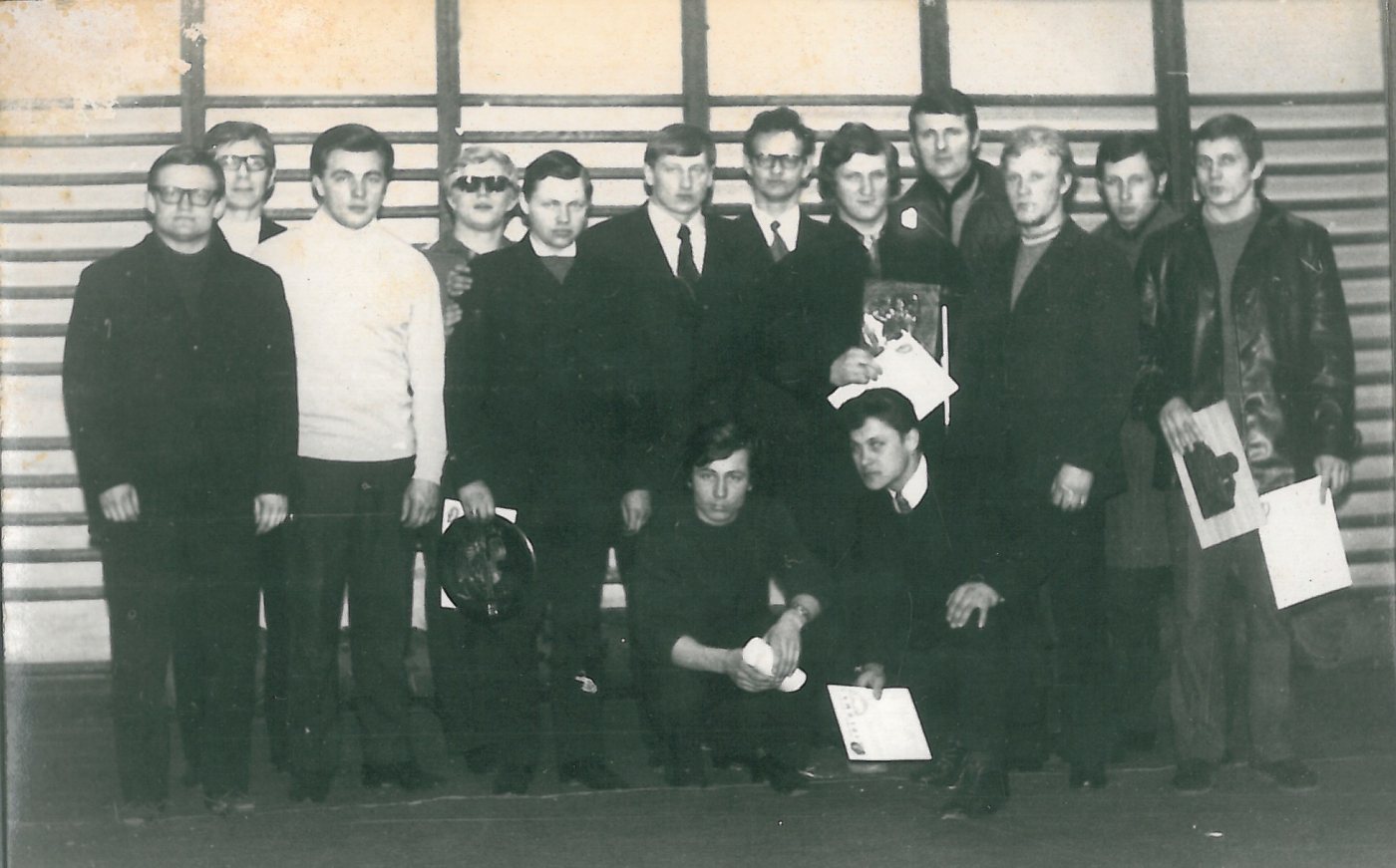 1973 m. Kauno miesto pirmenybių nugalėtoja — „Olimpo” komanda